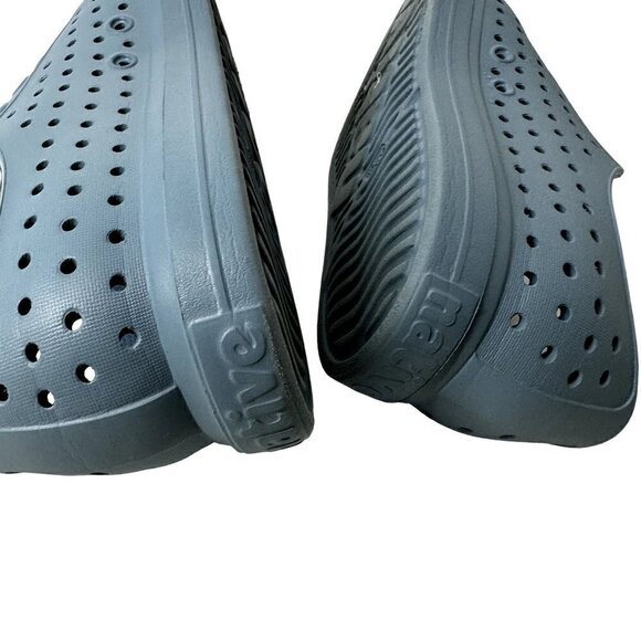 Native Shoes Jefferson Bloom Water Walking Shoes Dusty Blue Size M8 W10 - Picture 8 of 15